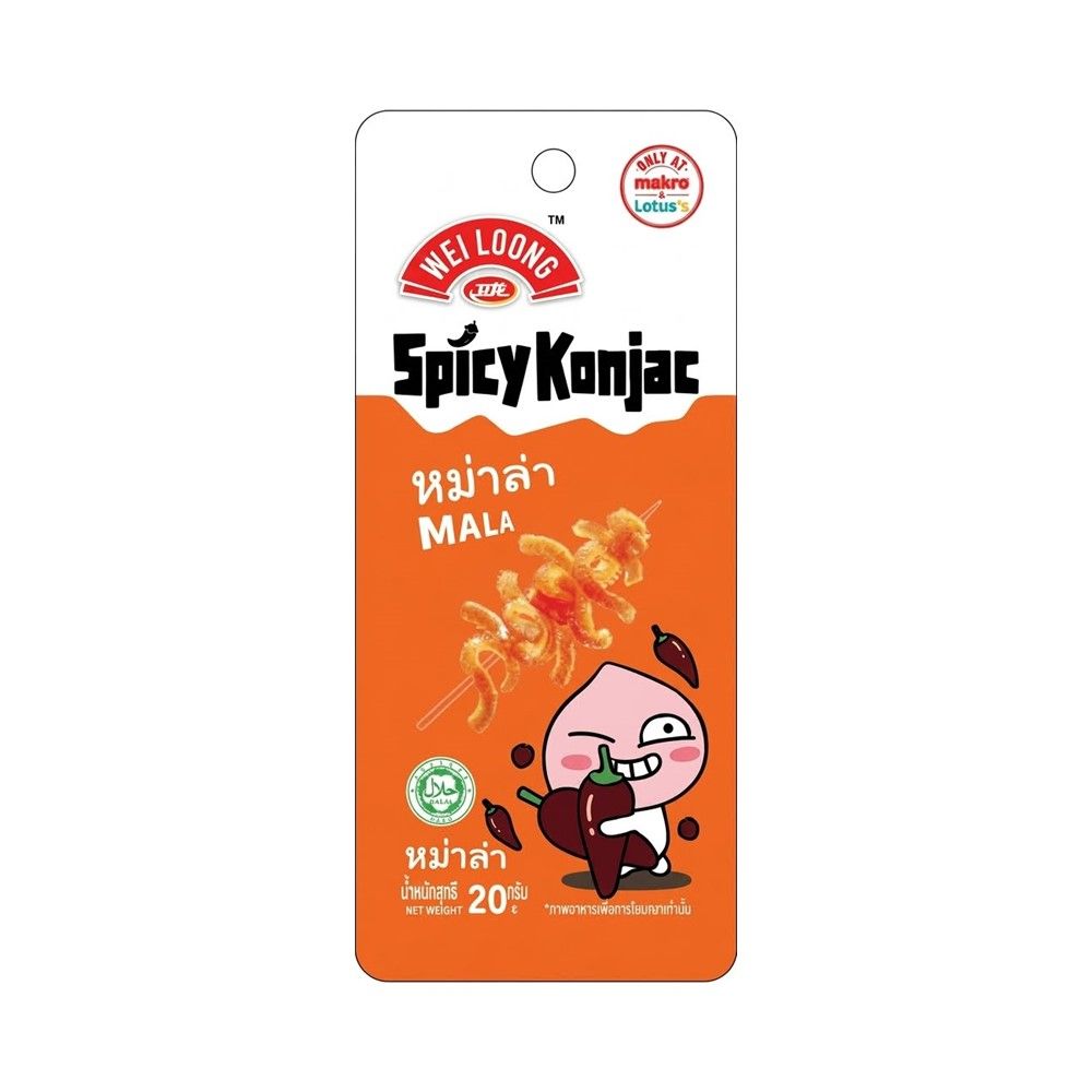 WEILOONG SPICY KONJAC MALA 20 G
