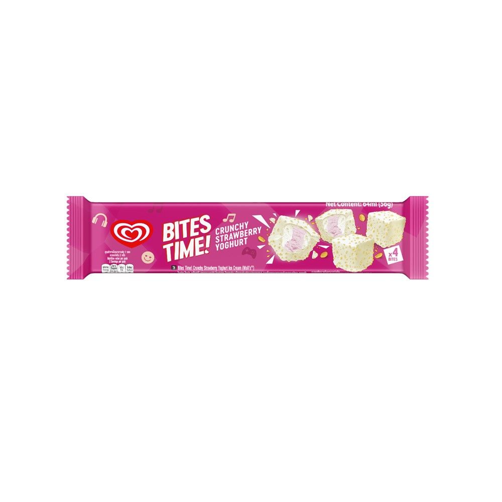WALLS BITES STRAWBERRY YOGHURT 56 G