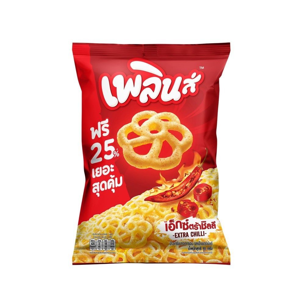 PLERN CRISPY EXTRA CHILI FLAVOR 85 G