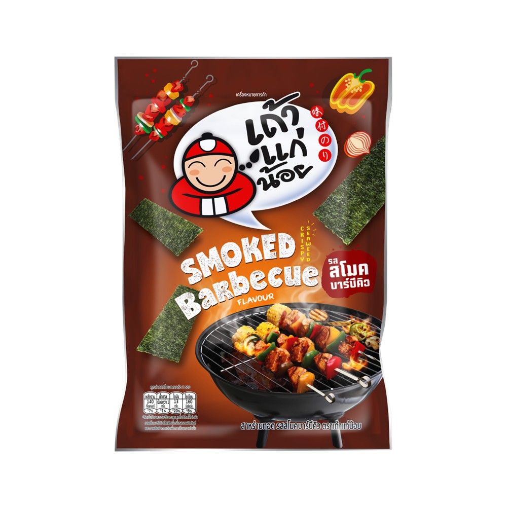 TAO KAE NOI CRISPY SEAWEED SMOKED BARBECUE 20 G