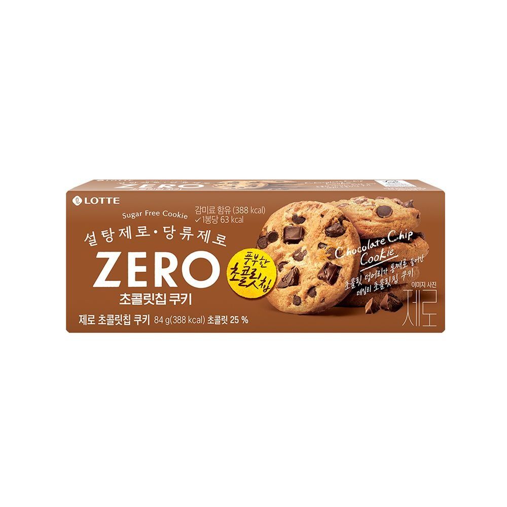 LOTTE ZERO CHOCOLATE CHIP COOKIE 84 G