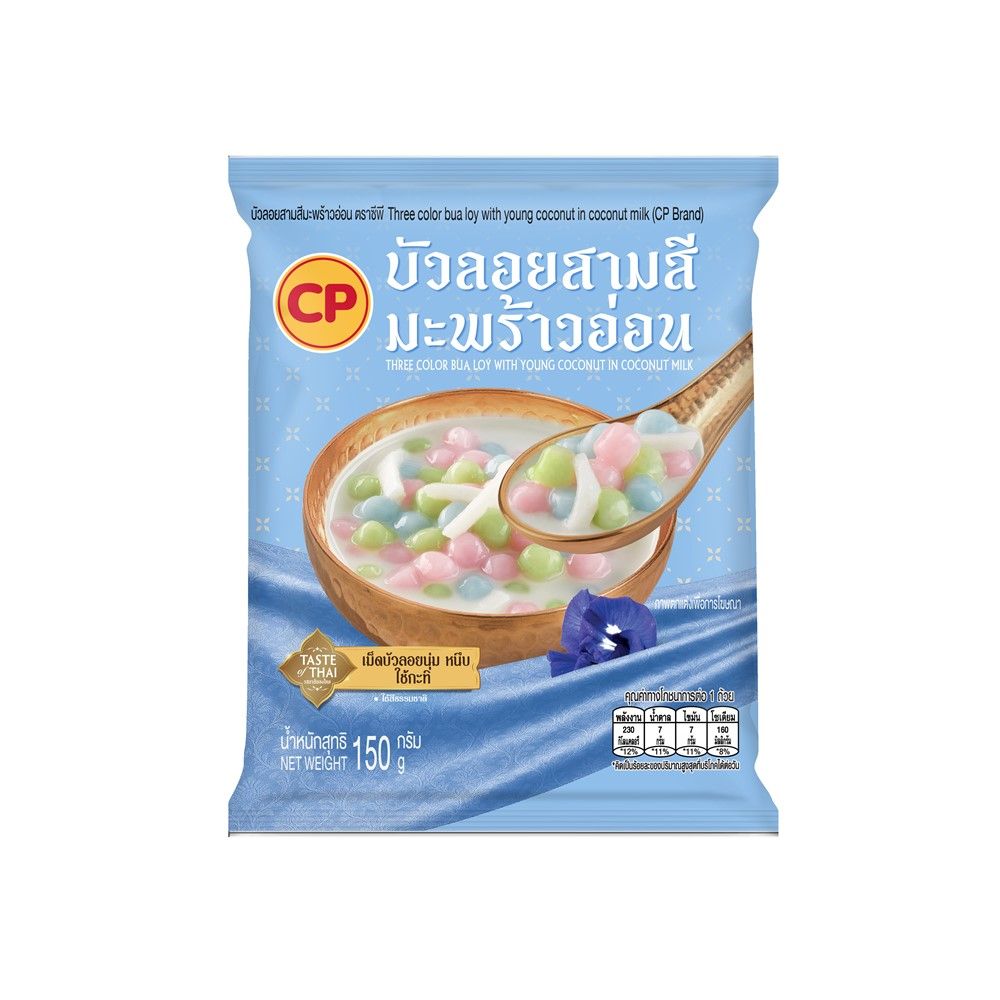 CP BUA LOY WITH YOUNG COCONUT 150 G