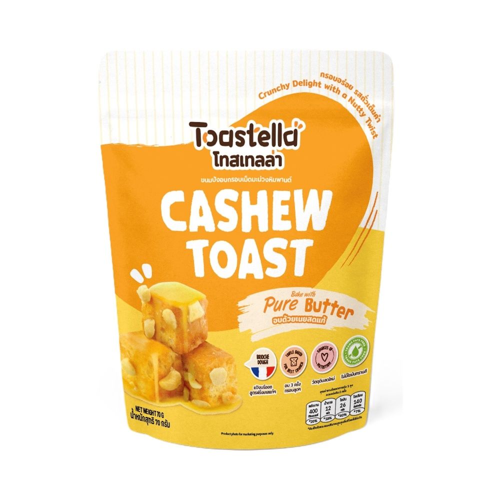TOASTELLA CASHEW TOAST PURE BUTTER 70 G
