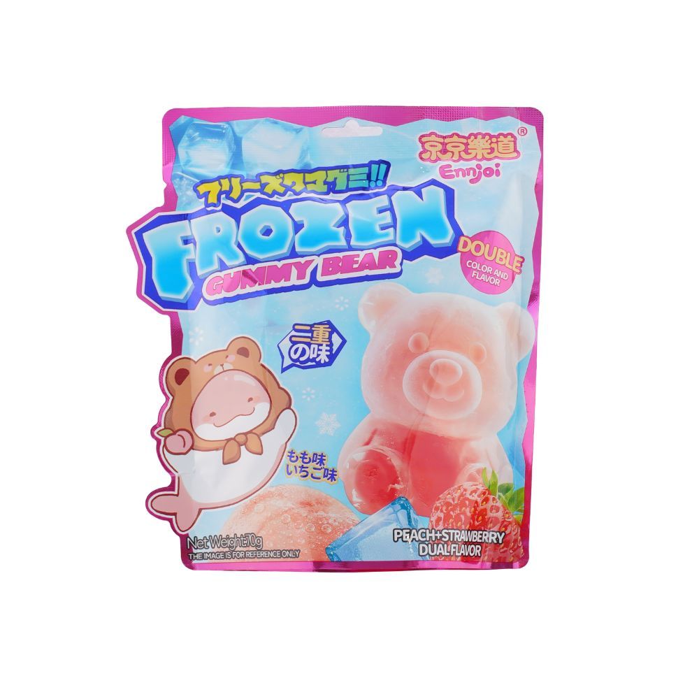 ENNJOI FROZEN GUMMY PEACH STRAWBERRY 70 G