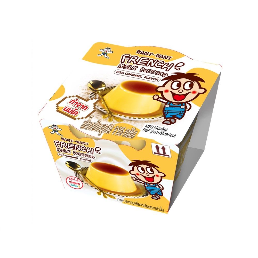WANT-WANT CARAMEL PUDDING 115 G