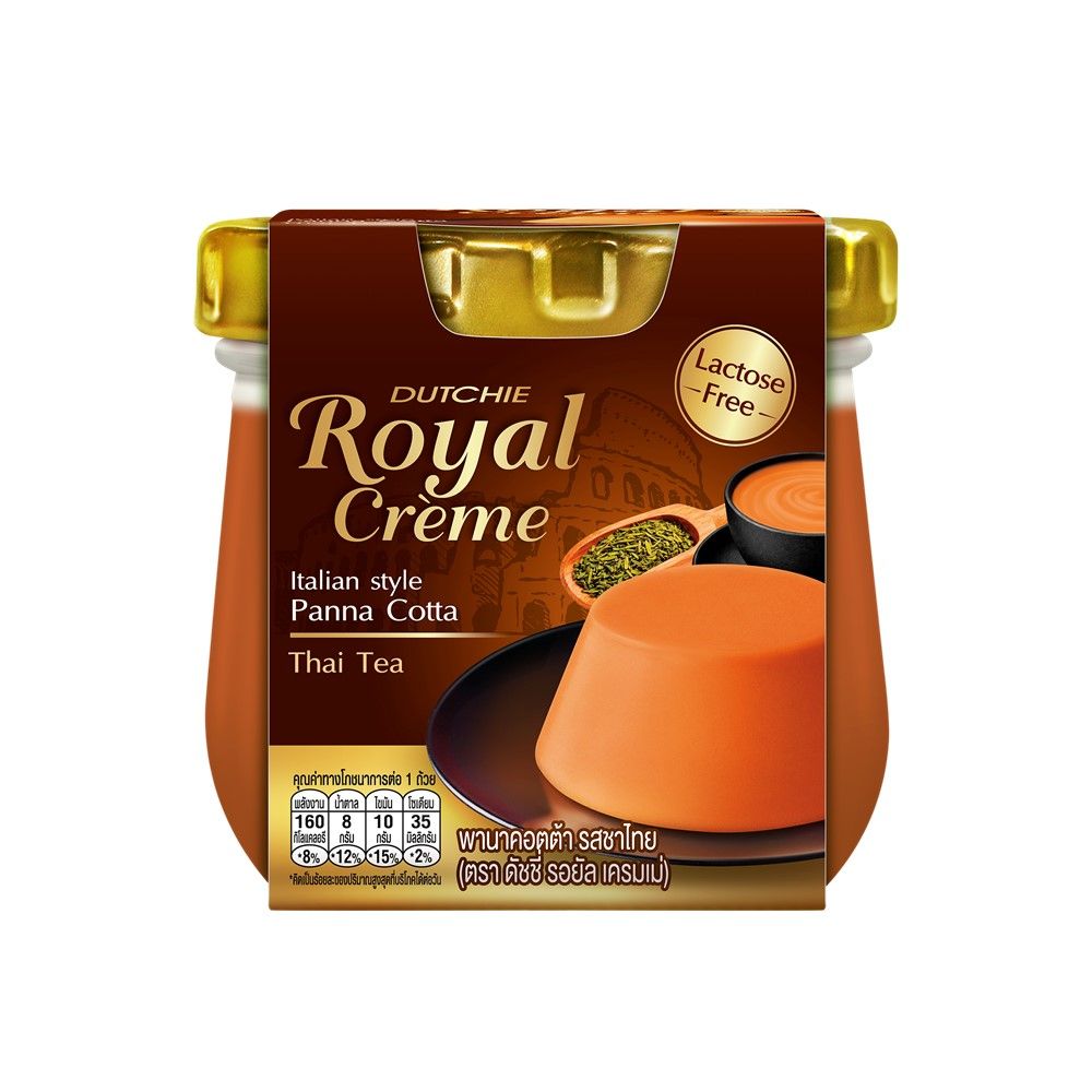 DUTCHIE PANNA COTTA THAI TEA 110 G