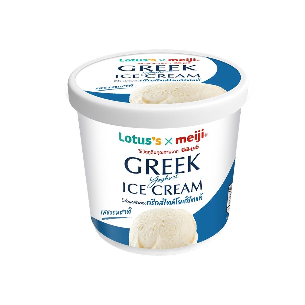 LOTUSS ICE CREAM GREEK YOGHURT NATURAL 210 G