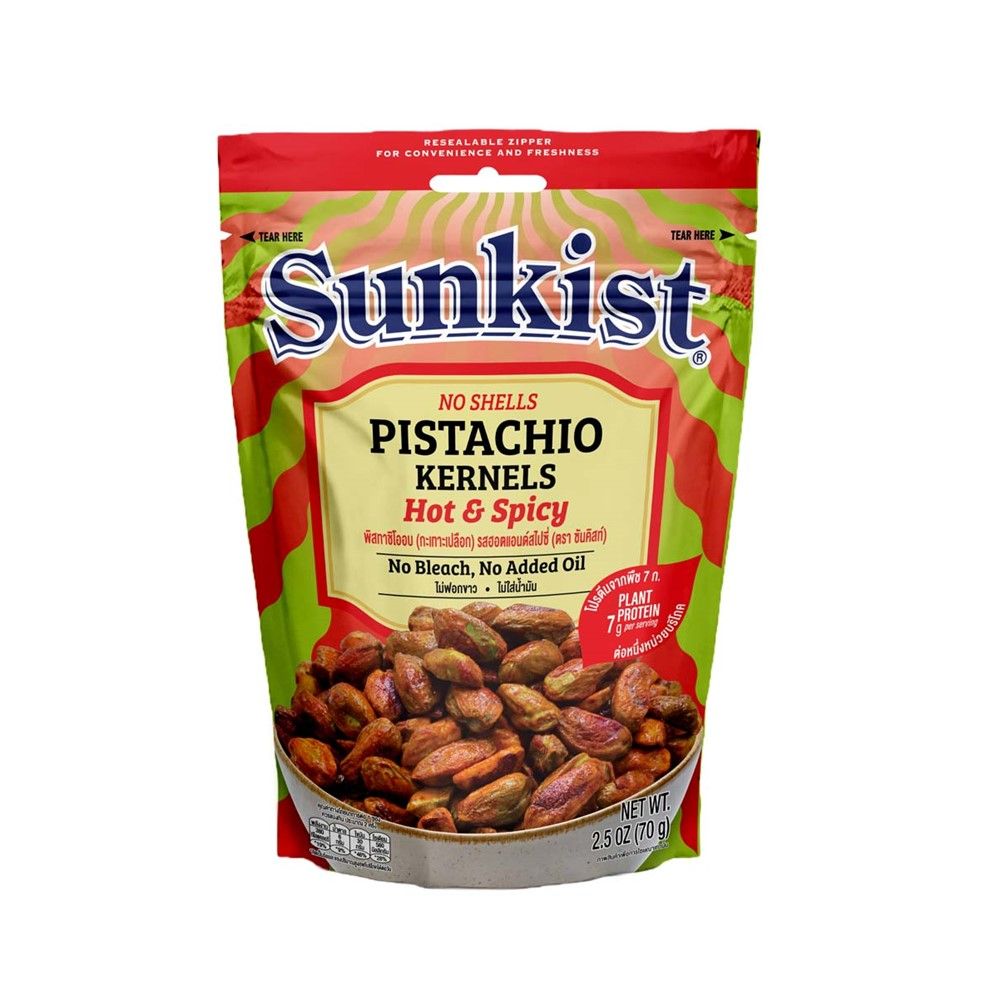 SUNKIST PISTACHIO HOT AND SPICY 70 G