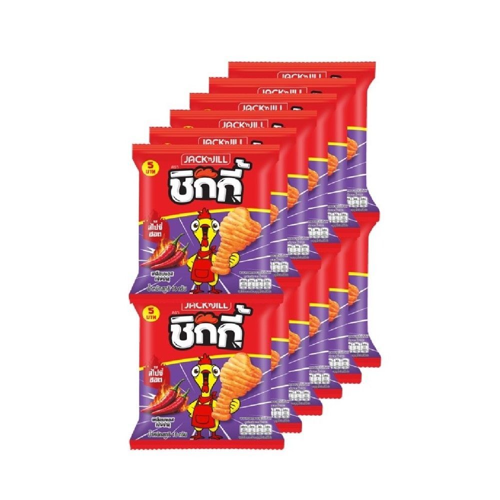 CHIKKI SPICY HOT FLAVOR 16 G PACK 12