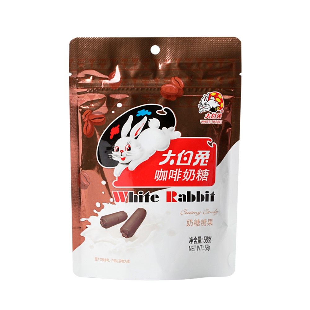 WHITE RABBIT COFFEE CREAMY CANDY 58 G