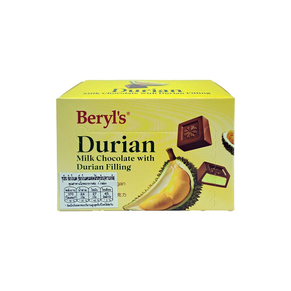 BERYLS DURIAN CHOCOLATE 60 G