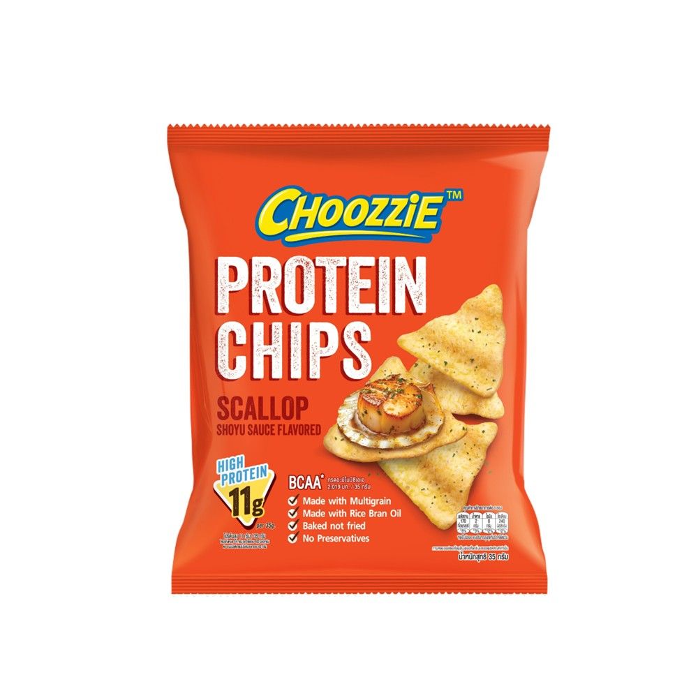 CHOOZZIE MULTIGRAIN PROTEIN SCALLOP SHOYU 35 G