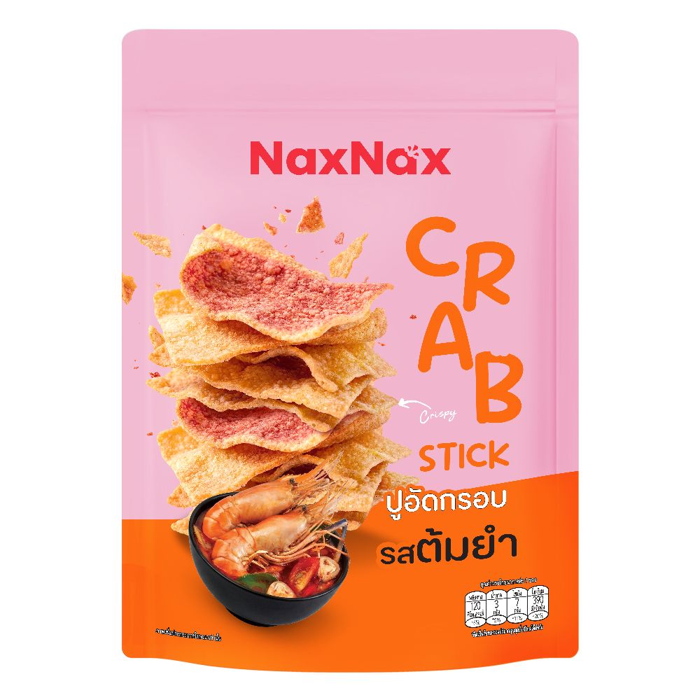 NAXNAX CRISPY CRAB STICK TOM YUM 25 G