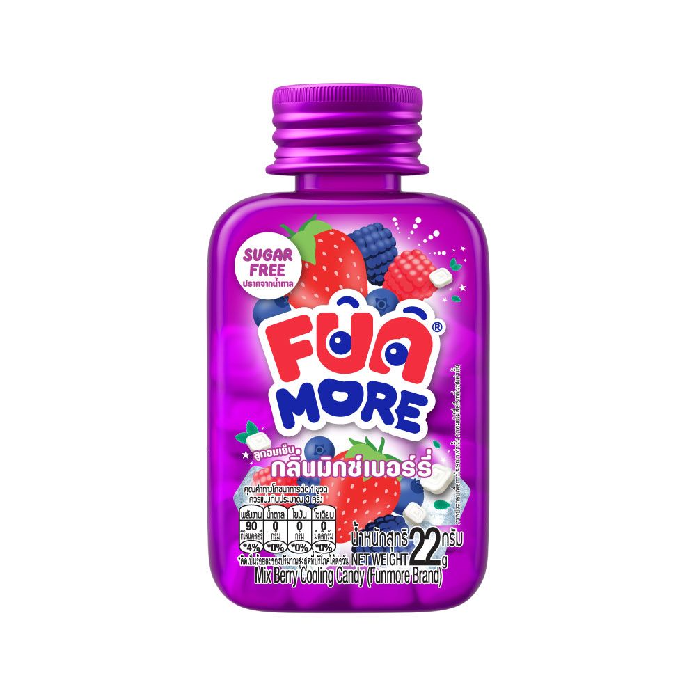 FUN MORE MIXED BERRY COOLING CANDY 22 G