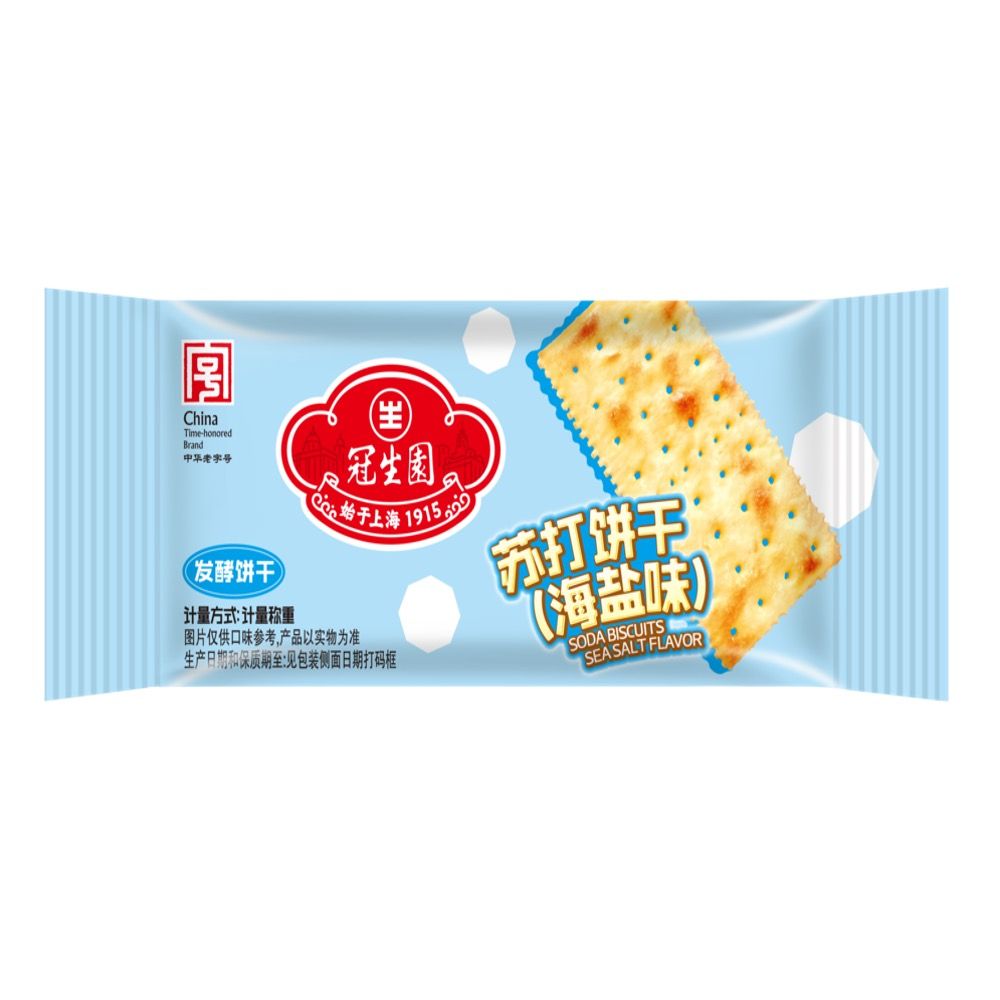GUANSHENGYUAN SODA BISCUITS SEA SALT 25 G