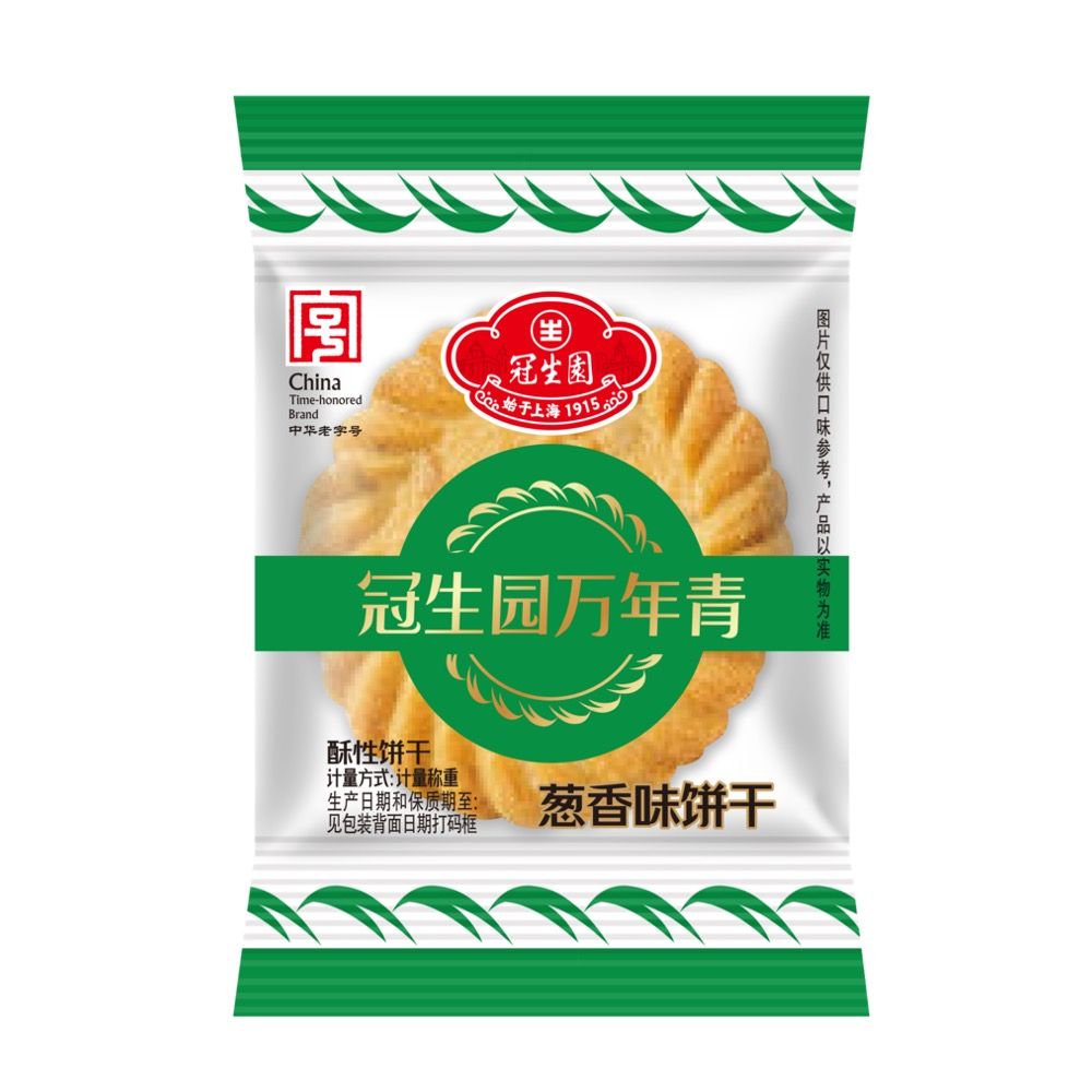 GUANSHENGYUAN GREEN ONION BISCUITS 18 G
