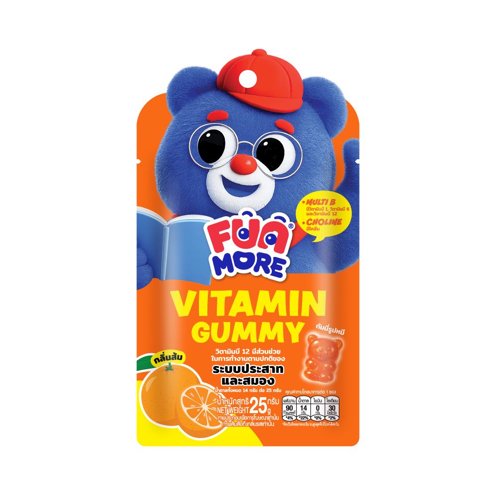 FUN MORE VITAMIN GUMMY ORANGE 25 G