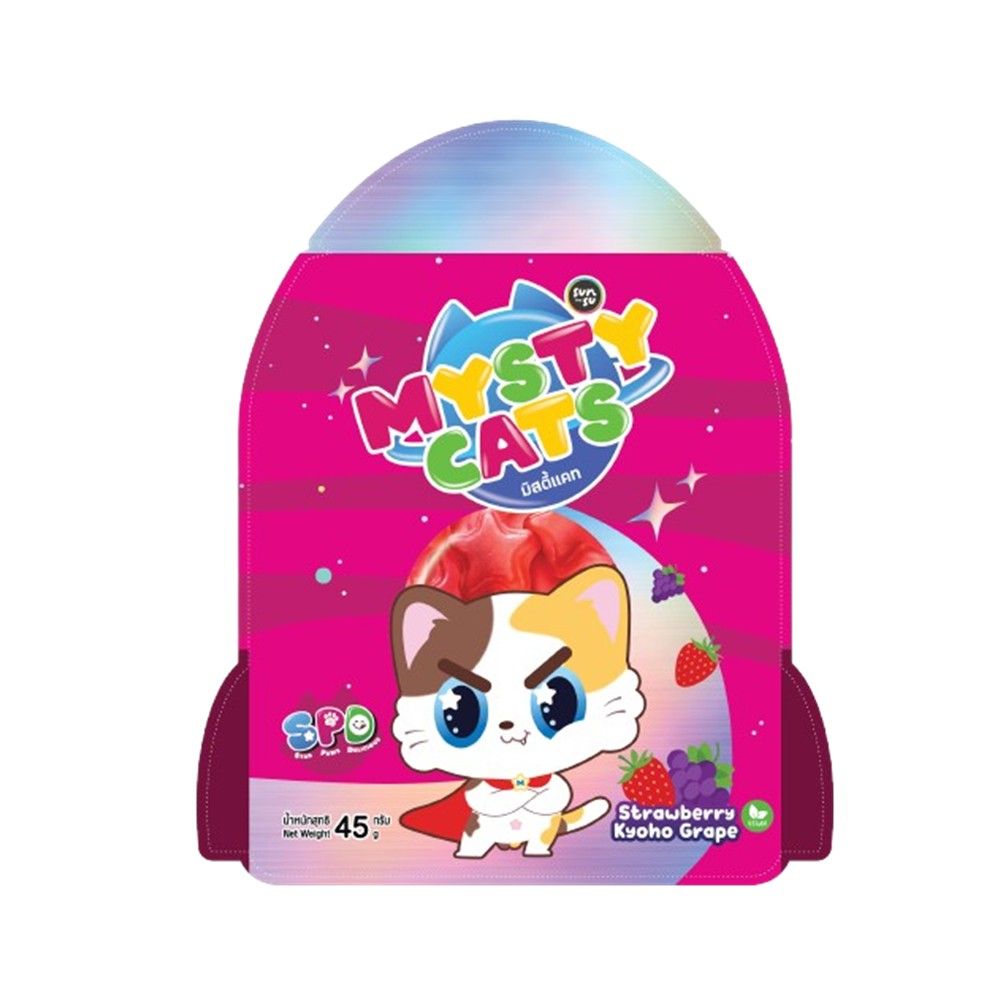 MYSTY CATS GUMMY STRAWBERRY KYOHO 45 G