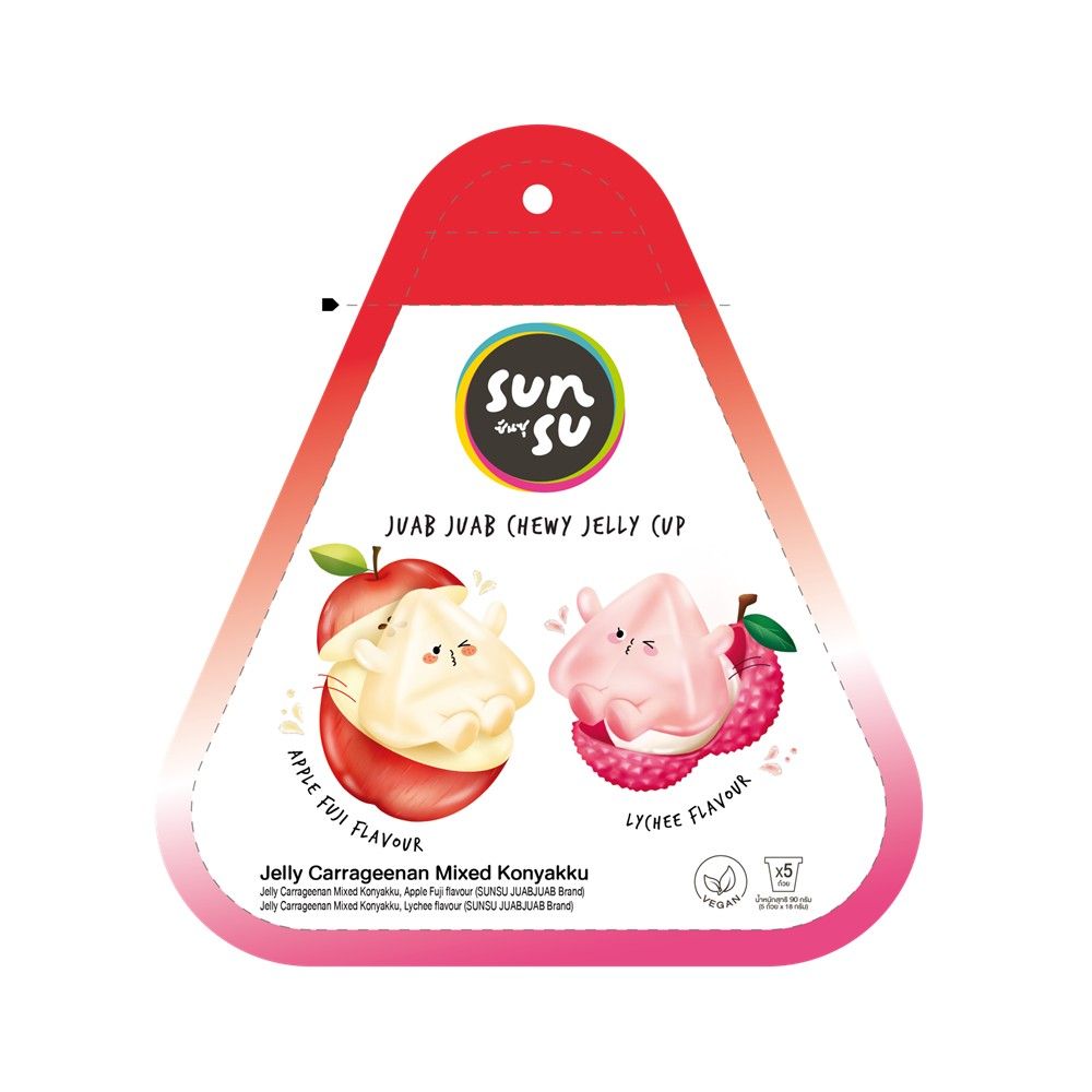 SUNSU JUAB JUAB APPLE+LYCHEE 90 G