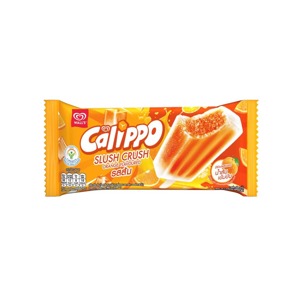 WALLS CALIPPO SLUSH CRUSH ORANGE 70 G