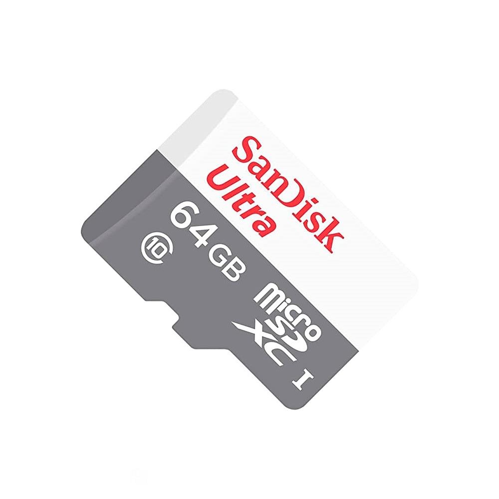 SANDISK MICROSDC10 SDSQUNR 64G 80/100MB