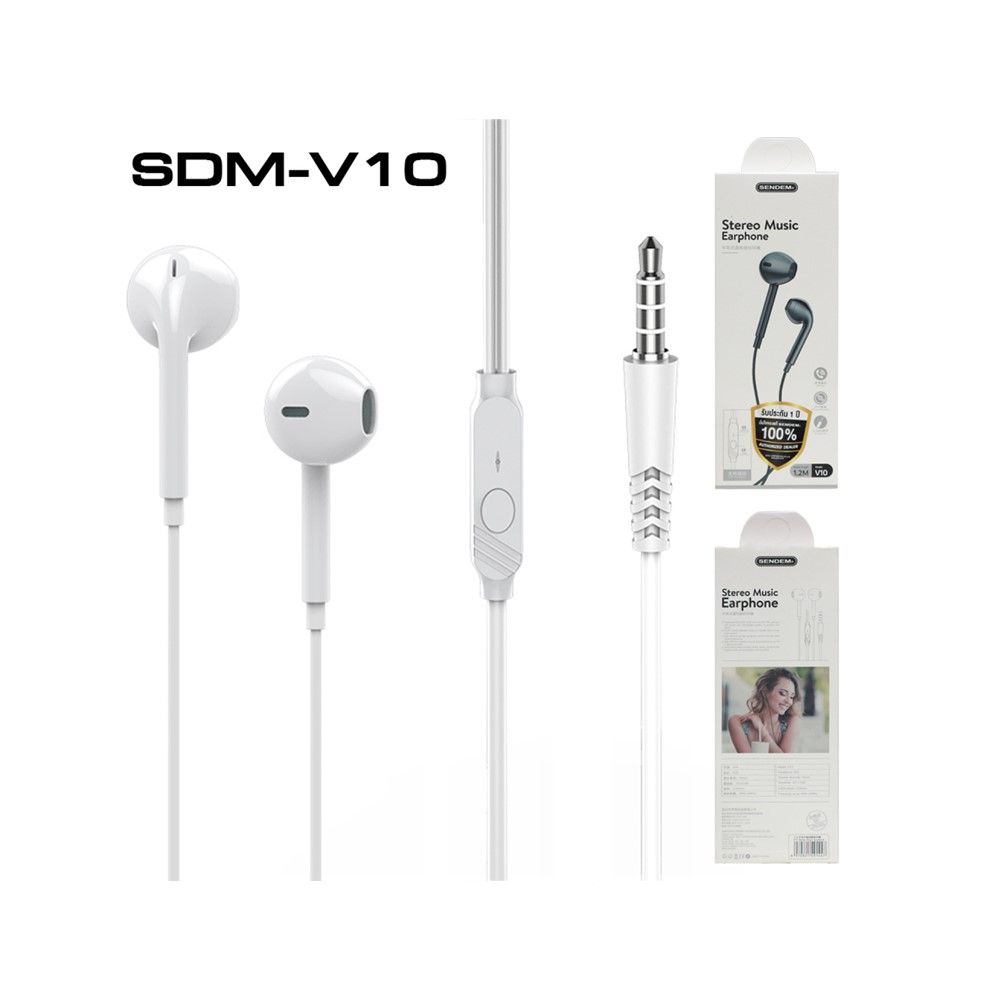 SENDEM หูฟังไอโฟน รุ่น V10
