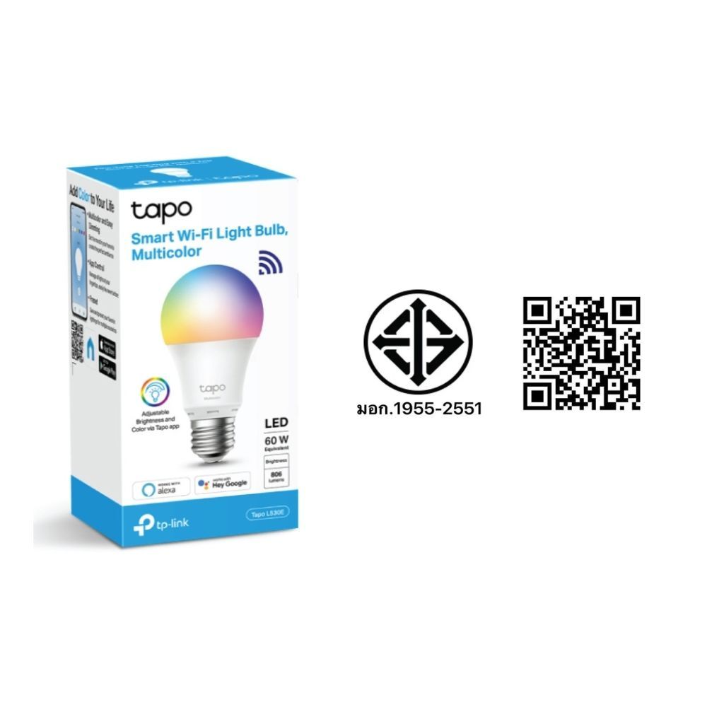 TP-LINK หลอดไฟอัจฉริยะ WIFI TAPO-L530E