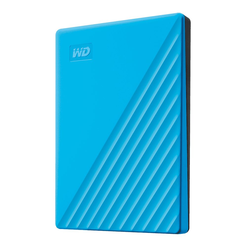 WD ฮาร์ดดิสก์พกพา 1TB #WDBYVG0010BBL สีฟ้า
