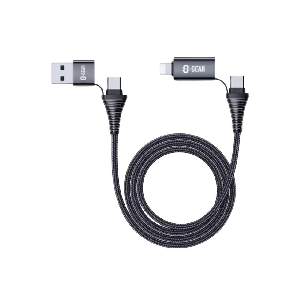 S-GEAR สายชาร์จ #CC002-4IN1