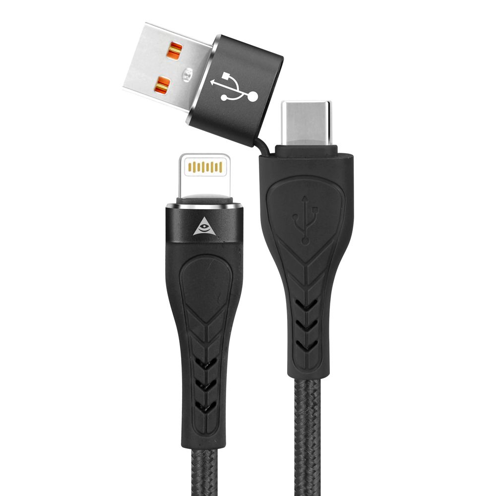 ASAKI CHARGE SYNC C TO LIGHTNING #A-2112