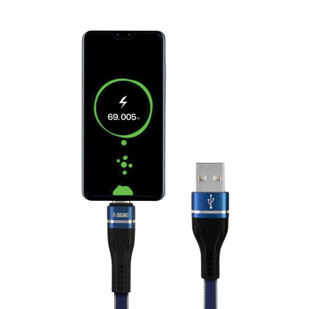 ASAKI สายชาร์จและซิงค์ข้อมูล (ไมโคร)