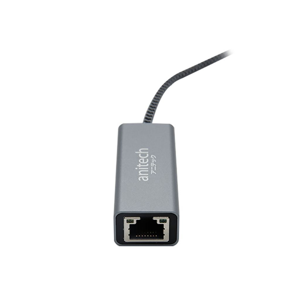 ANITECH อะแดปเตอร์ USB-C ETHERNET RA202