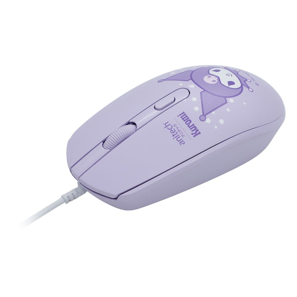 ANITECH ออปติคอลเมาส์ มีสาย KU-A551-PU