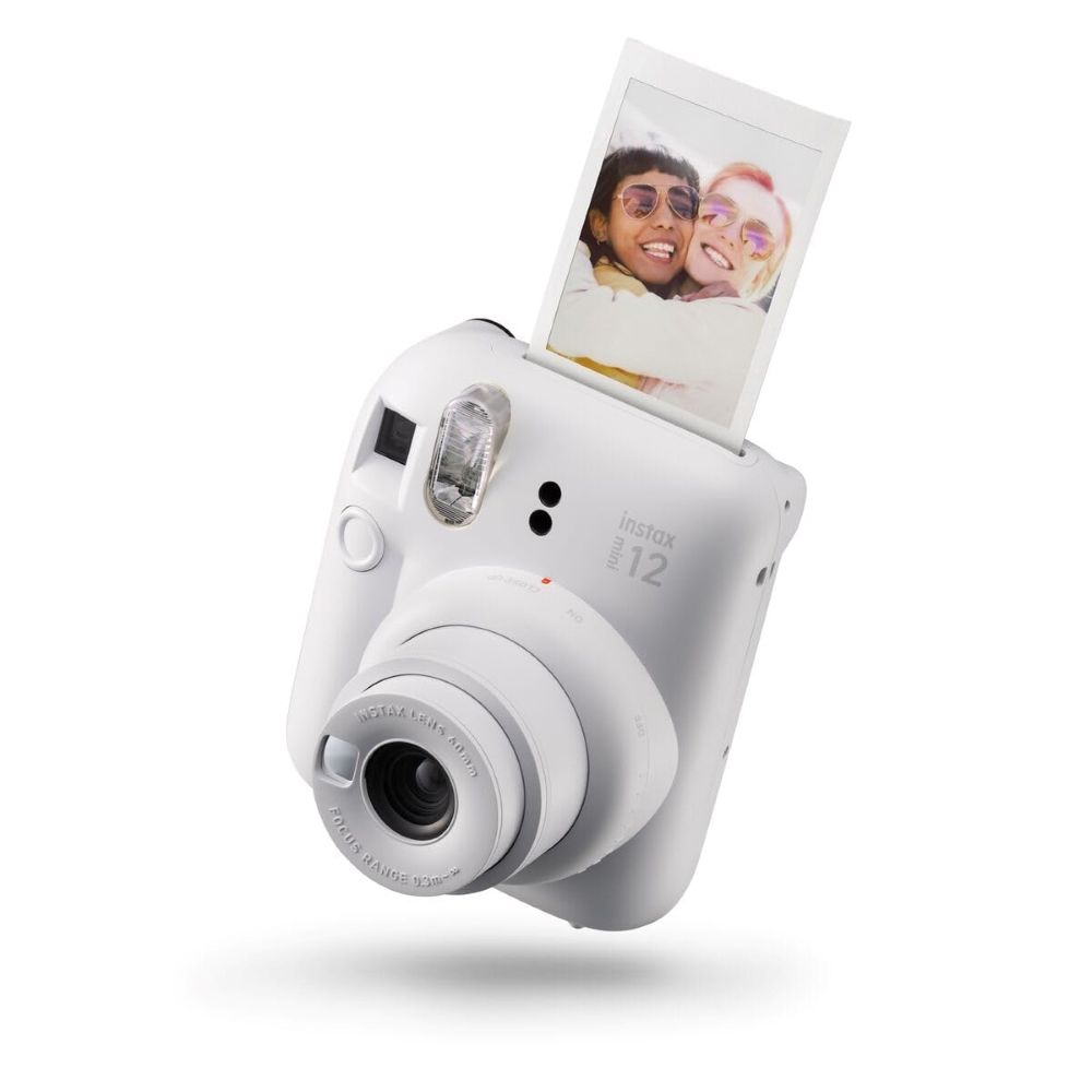 FUJI กล้อง INSTAX MINI 12 สีขาวเคลย์ไวท์