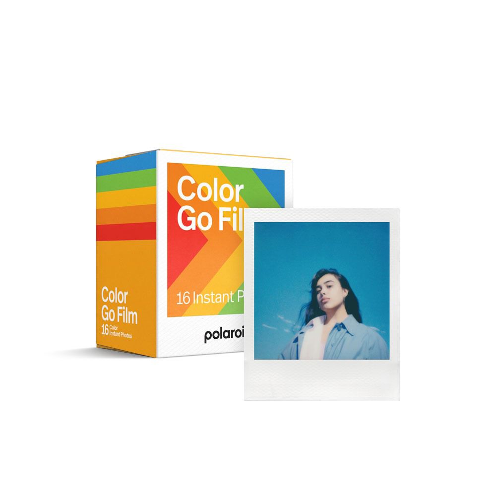 POLAROID ฟิล์มสี สําหรับ POLAROID GO FILM แพ็คคู่