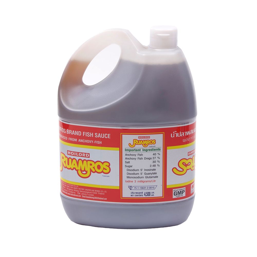 RUAM ROS FISH SAUCE 4500 ML.