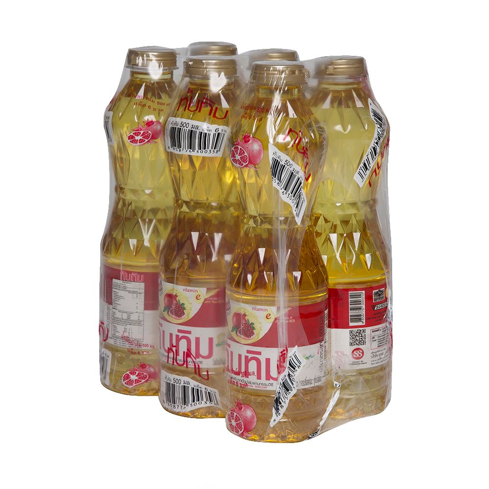 ทับทิมน้ำมันปาล์ม 500 ซีซีX6