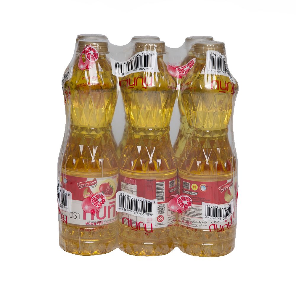 ทับทิมน้ำมันปาล์ม 500 ซีซีX6