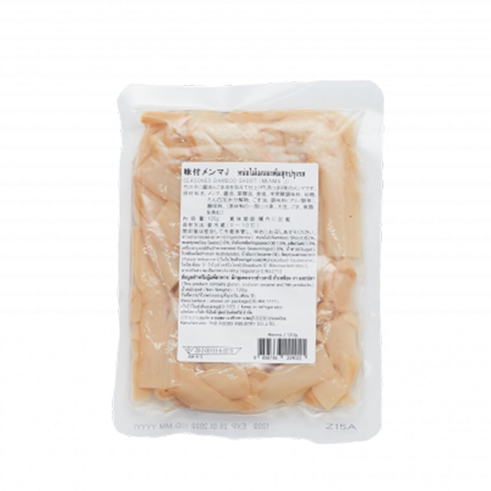 วาฟุโดโมโตะยะ หน่อไม้เมนมะต้มสุกปรุงรส 120 กรัม