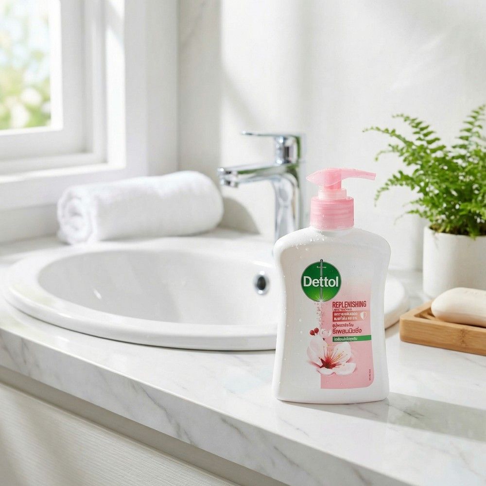 DETTOL HAND SOAP REPLENISHING 225G.