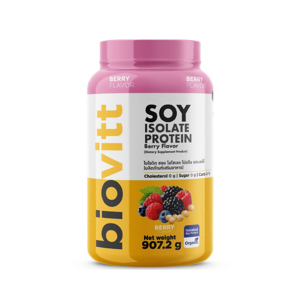BIOVITT SOY PROTEIN BERRY 907.2G