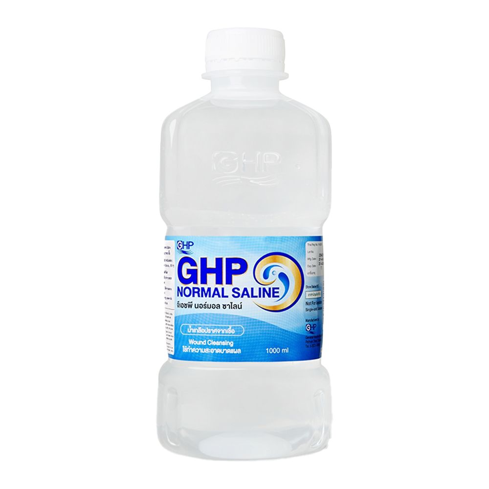 GHP NORMAL SALINE 1000 ML
