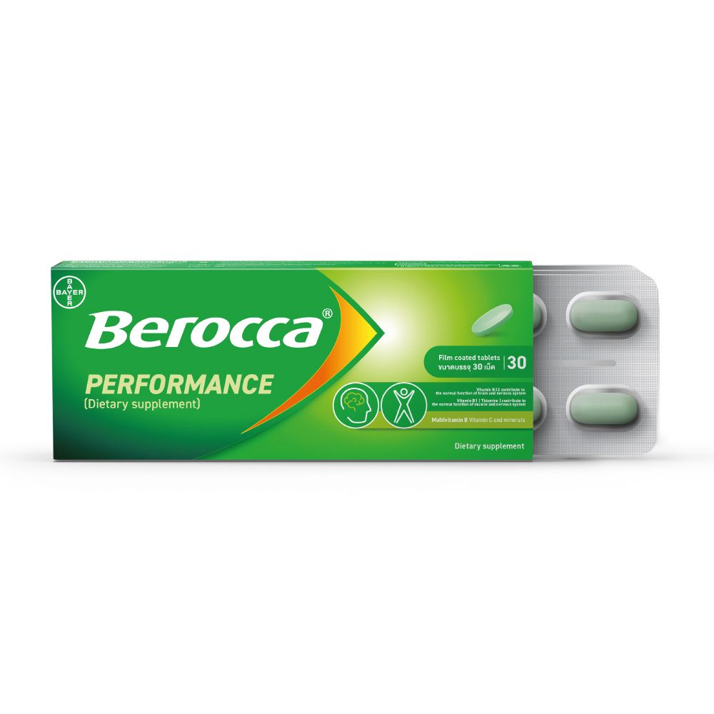BEROCCA FILM COATED 30 TABLETS