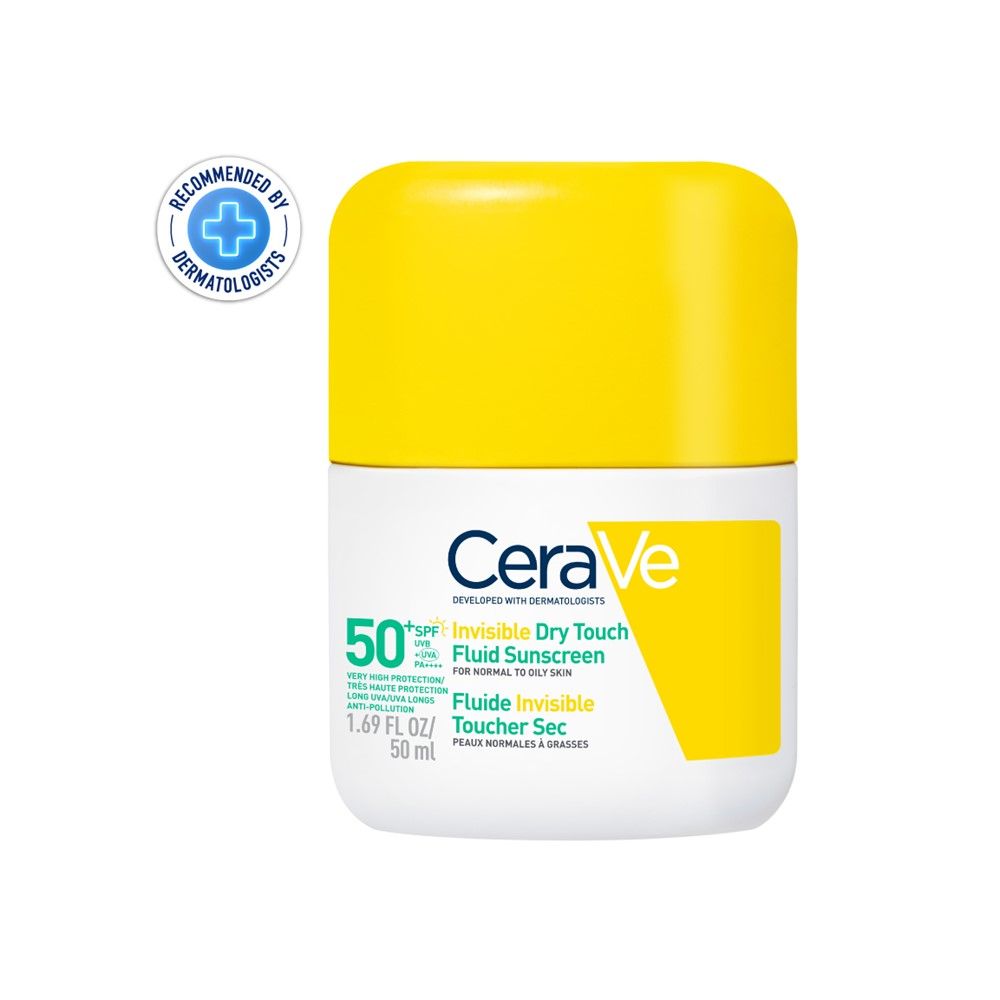CERAVE INVISIBLE DRY TOUCH FLUID SUNSCREEN 50 ML