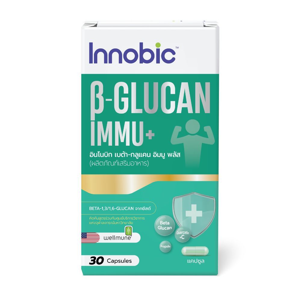INNOBIC BETA-GLUCAN IMMU PLUS 30 CAPSULES