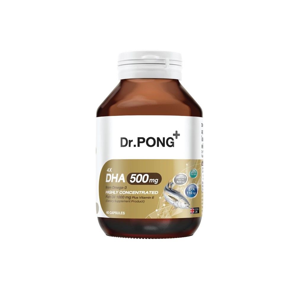 DR.PONG 4X DHA 500 MG 60 CAPSULES