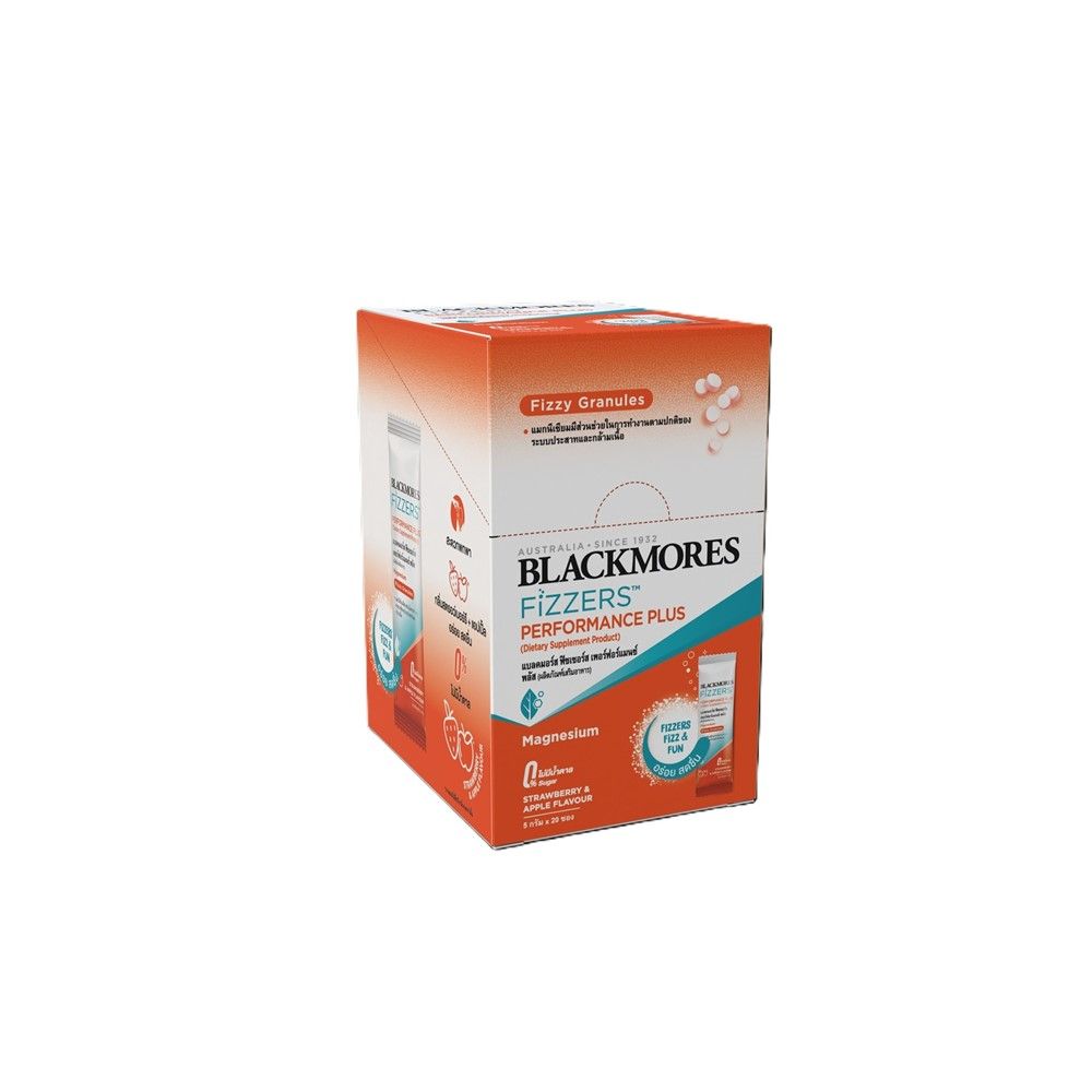 BLACKMORES FIZZERS PERFORMANCE PLUS 5 G PACK 20 SACHETS