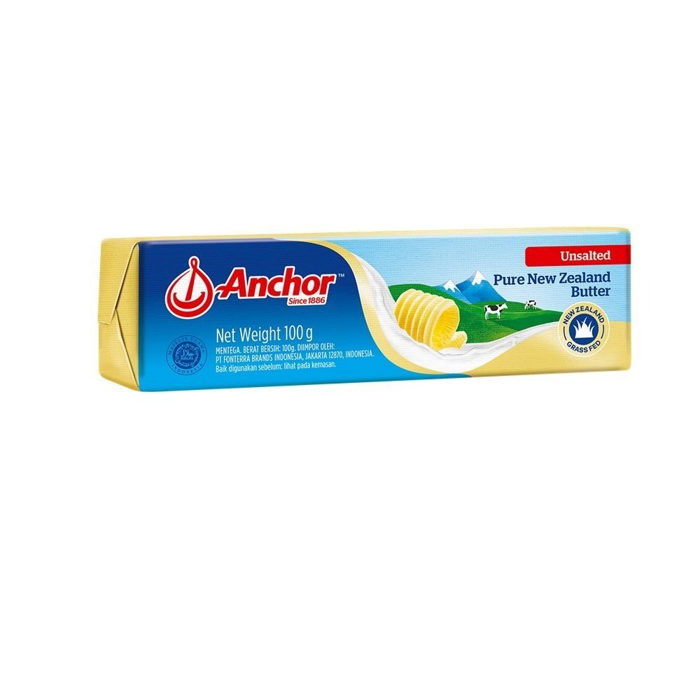 ANCHOR BUTTER UNSALTED 100 G