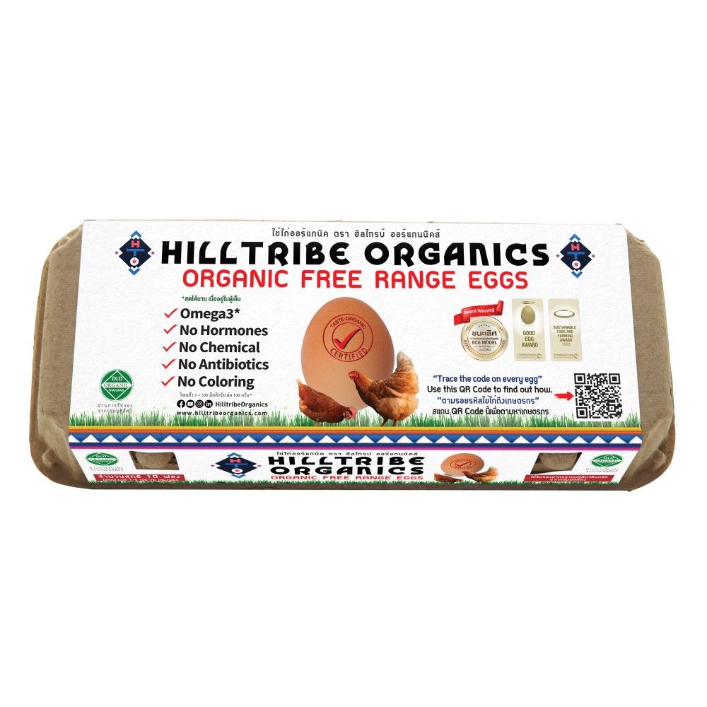 HILL TRIBE ORGANICS EGG PACK 10