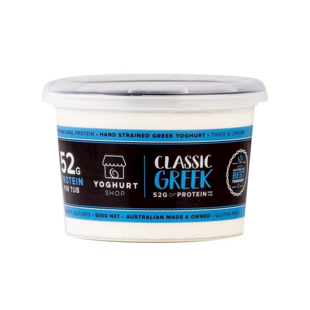 THE YOGHURT SHOP CLASSIC GREEK YOGHURT 500 G